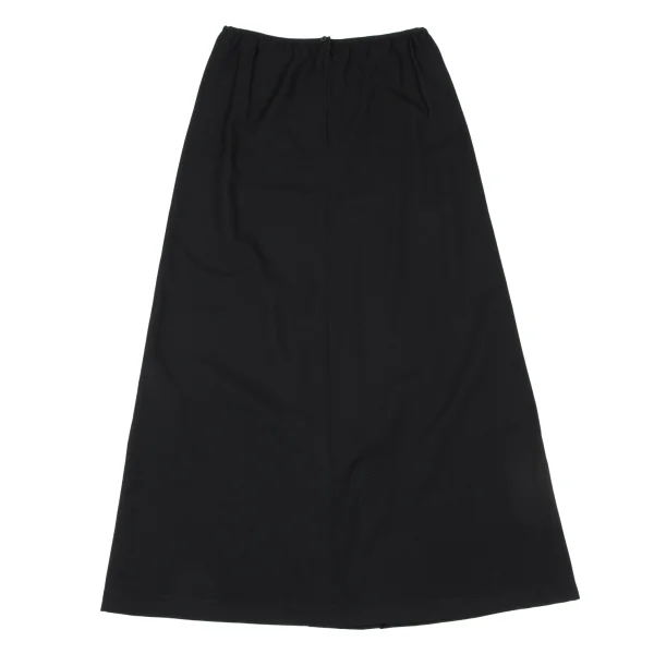 Y's Wool Gaba Pleats Skirt K-175100_007