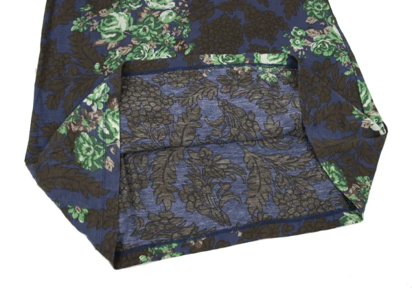 zucca Cotton Floral Printed Raglan T Shirt K-175103_009