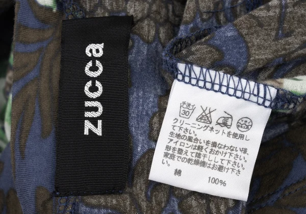 zucca Cotton Floral Printed Raglan T Shirt K-175103_014