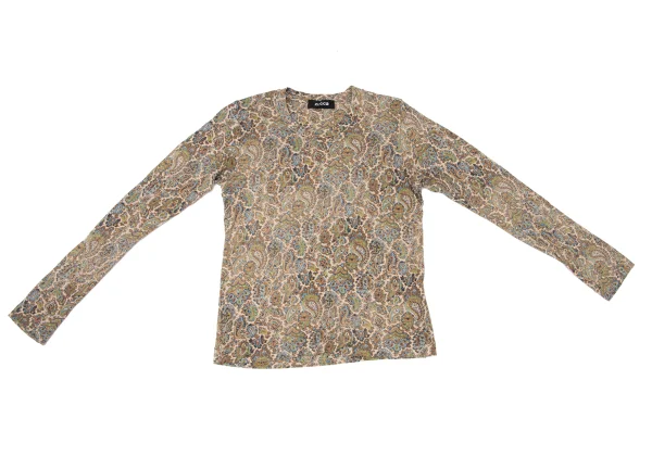 zucca Rayon Wool Paisley Printed T Shirt K-175104_002