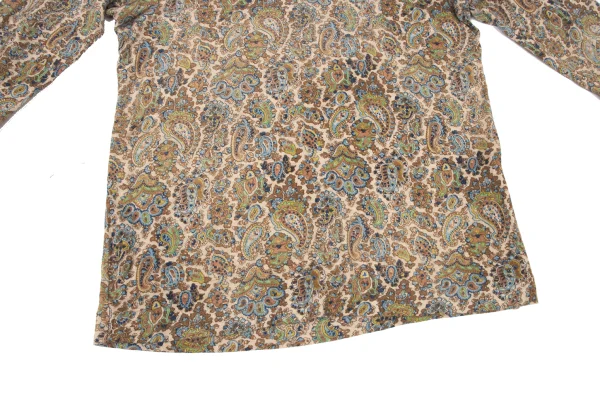 zucca Rayon Wool Paisley Printed T Shirt K-175104_008