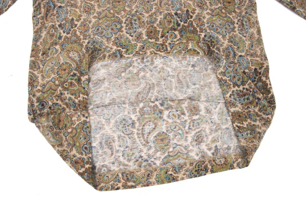 zucca Rayon Wool Paisley Printed T Shirt K-175104_009