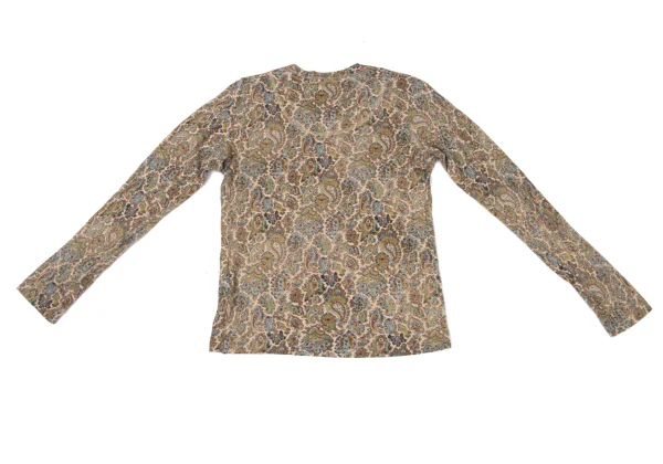 zucca Rayon Wool Paisley Printed T Shirt K-175104_010