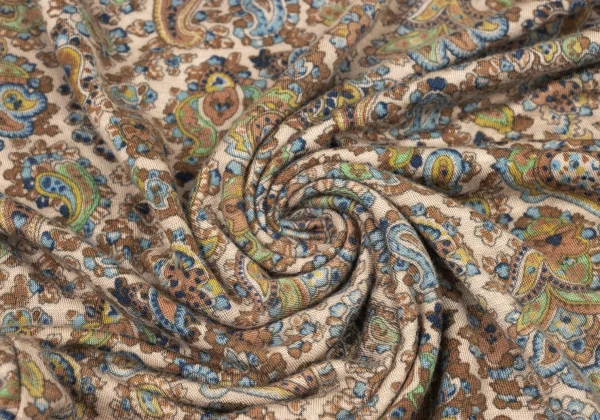 zucca Rayon Wool Paisley Printed T Shirt K-175104_012