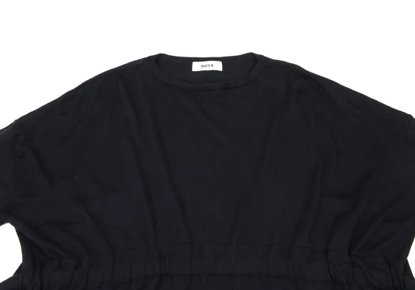 zucca Belted Cotton Wide T Shirt K-175105_003