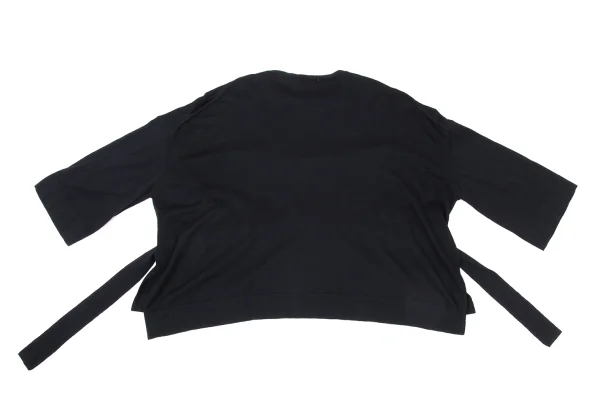 zucca Belted Cotton Wide T Shirt K-175105_010