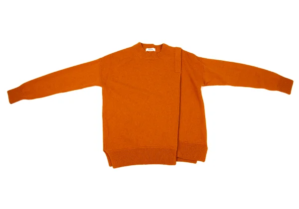 zucca Wool Knit Sweater Open Front Button  K-175107_002