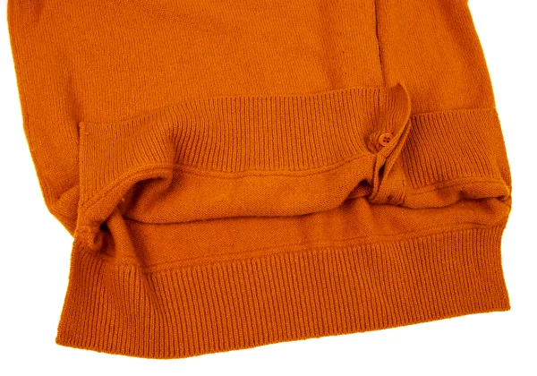 zucca Wool Knit Sweater Open Front Button  K-175107_009
