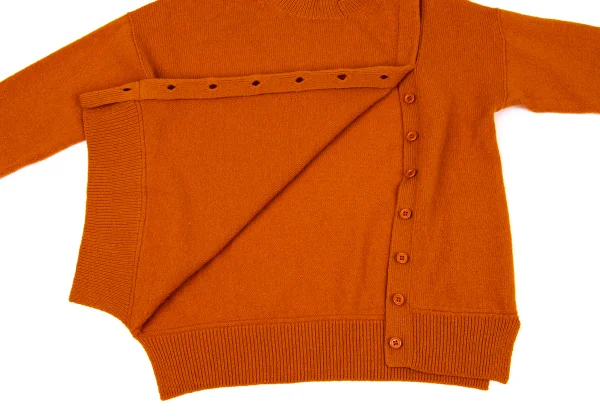 zucca Wool Knit Sweater Open Front Button  K-175107_011