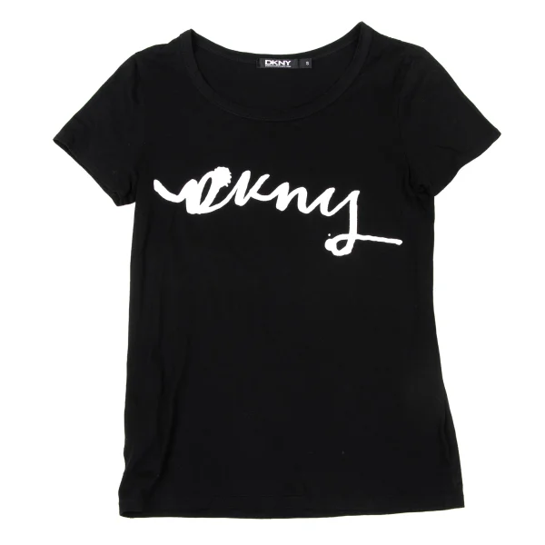 DKNY Cotton Logo Print T-Shirt Black S K-175110_001