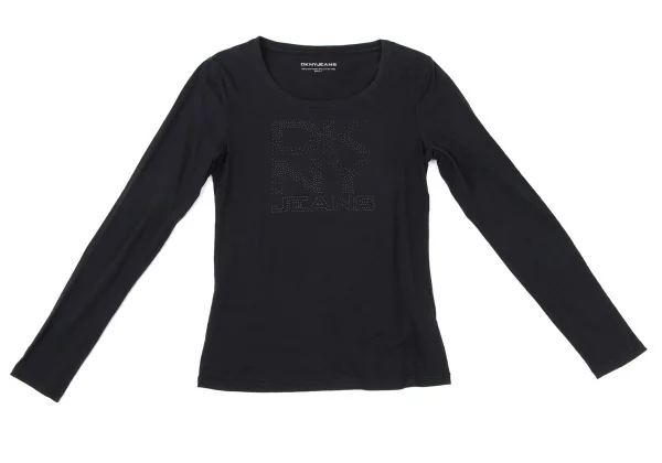 DKNY JEANS Micro Studs Logo Stretch T Shirt K-175114_002