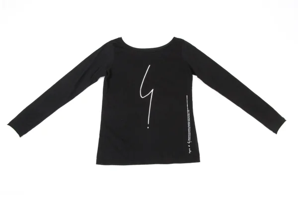 agnes b. Cotton Logo Printed T Shirt K-175115_002