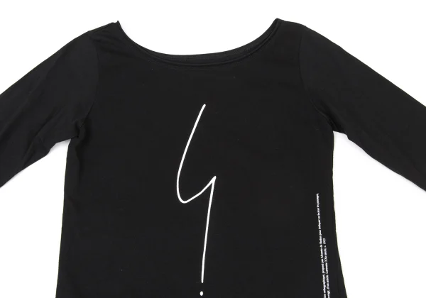 agnes b. Cotton Logo Printed T Shirt K-175115_003