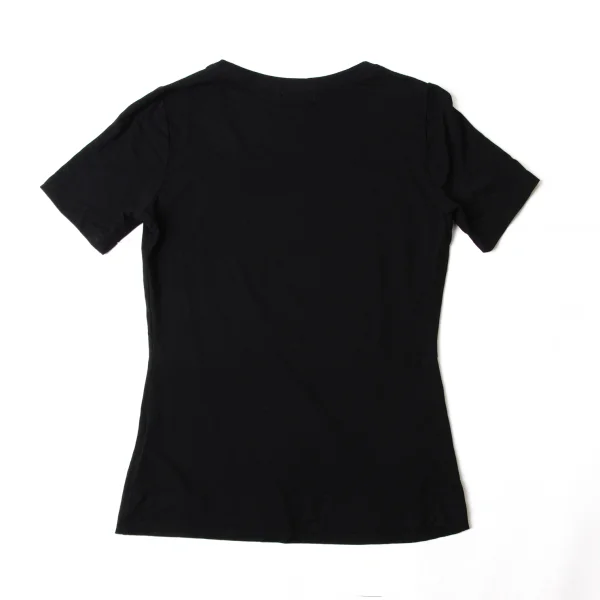 BURBERRY BLACK LABEL Rayon Blend Logo Print Stretch T-shirt K-175117_008