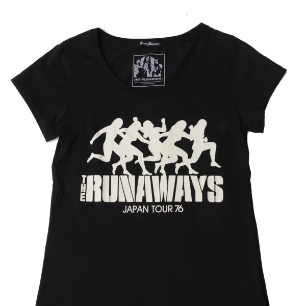 HYSTERIC GLAMOUR THE RUNAWEYS JAPAN TOUR Cotton Print T-shirt K-175118_002