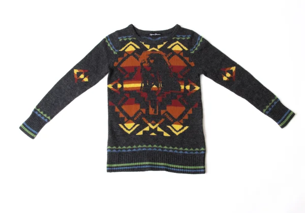 ヒステリックグラマーHYSTERIC GLAMOUR ウールコットングラフィック