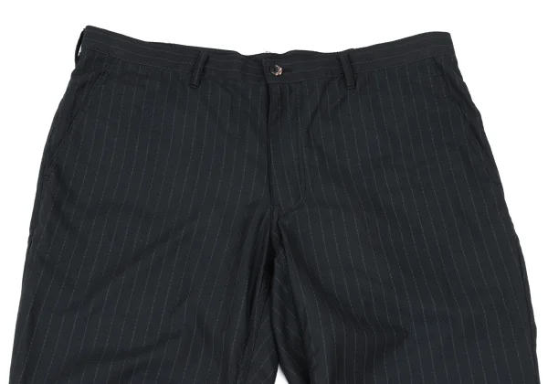 COMME des GARCONS HOMME DEUX Poly Blend Striped Puckering Pants K-175127_003