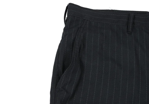 COMME des GARCONS HOMME DEUX Poly Blend Striped Puckering Pants K-175127_004