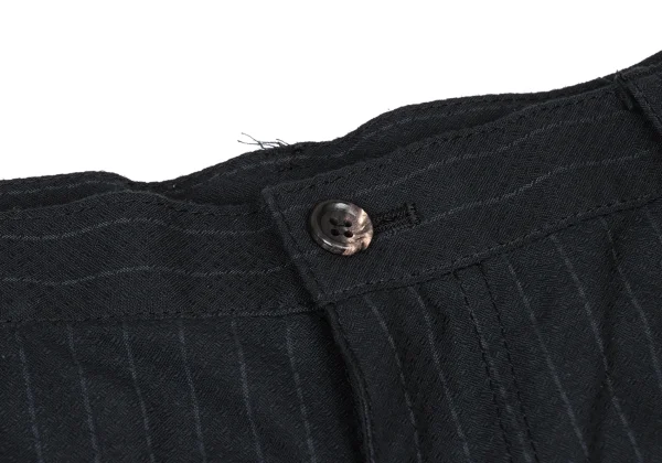 COMME des GARCONS HOMME DEUX Poly Blend Striped Puckering Pants K-175127_005