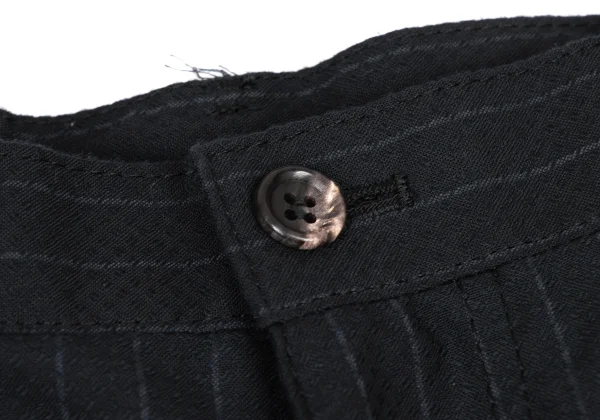COMME des GARCONS HOMME DEUX Poly Blend Striped Puckering Pants K-175127_006