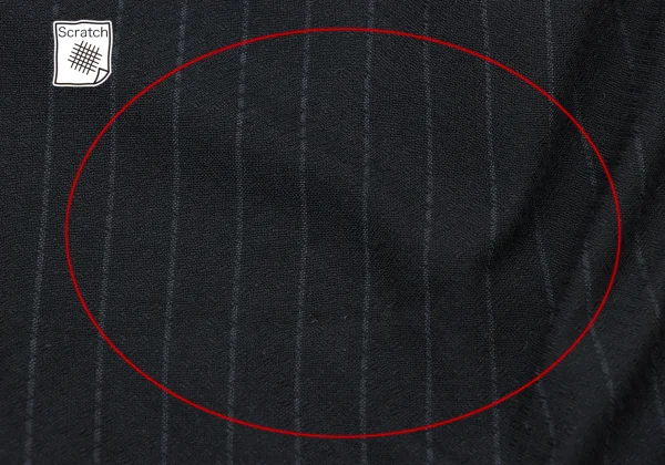 COMME des GARCONS HOMME DEUX Poly Blend Striped Puckering Pants K-175127_011