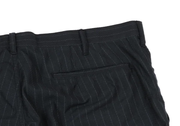 COMME des GARCONS HOMME DEUX Poly Blend Striped Puckering Pants K-175127_014