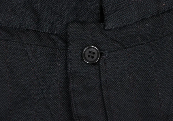 COMME des GARCONS HOMME DEUX Vest Docking Design Striped Jacket K-175129_006