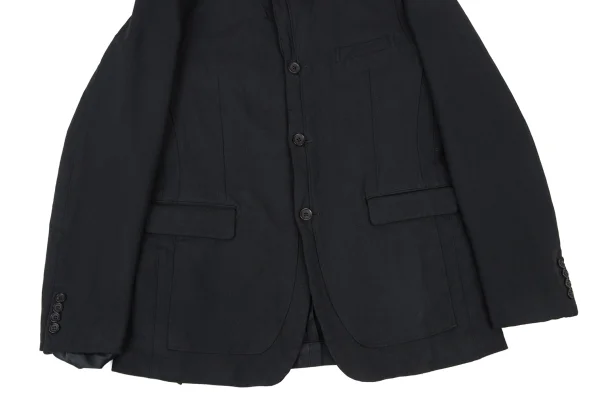 COMME des GARCONS HOMME DEUX Vest Docking Design Striped Jacket K-175129_012