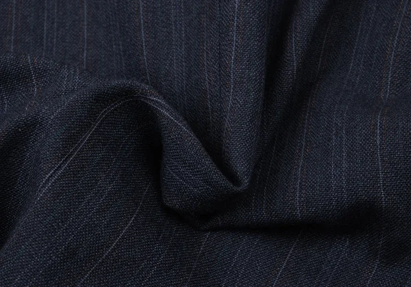 ジュンヤワタナベマン コムデギャルソンJUNYA WATANABE MAN COMME des GARCONS ウール混ストライプ1Bジャケット 紺M K-175137_016