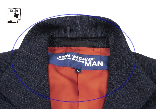 JUNYA WATANABE MAN COMME des GARCONS Wool Blend Stripe Jacket & Pants K-175139_005