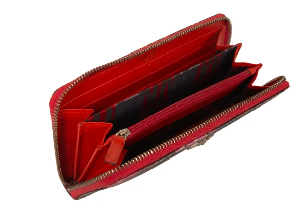 Vivienne Westwood LOGOMANIA Printed Zip-Around Long Wallet K-175145_009