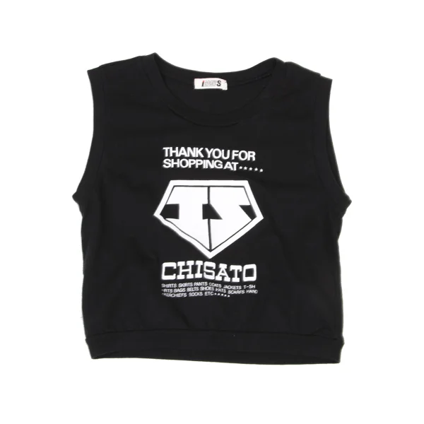 ISSEY MIYAKE I.S Front Print Tank Top K-175146_002