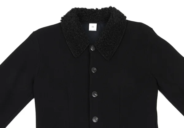 sunao kuwahara I.S. Boa Paneling Knit Jacket K-175150_003