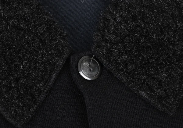 sunao kuwahara I.S. Boa Paneling Knit Jacket K-175150_005