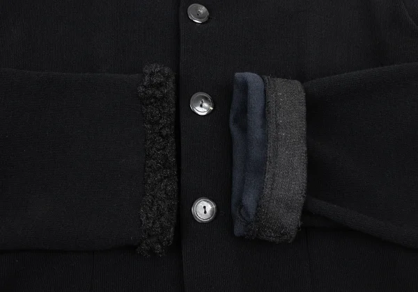 sunao kuwahara I.S. Boa Paneling Knit Jacket K-175150_007