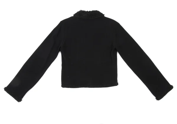 sunao kuwahara I.S. Boa Paneling Knit Jacket K-175150_011