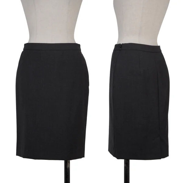 agnes b. Wool A-line Skirt Grey S K-175152_001