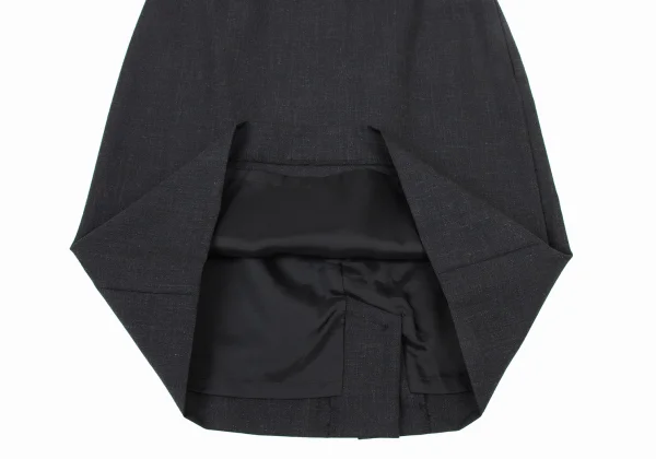 agnes b. Wool A-line Skirt K-175152_007