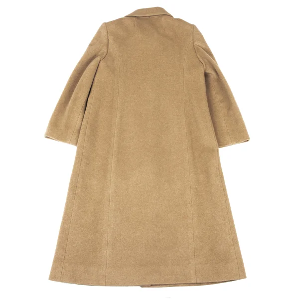 MISS BALMAIN Ribbon Design Cashmere Wool Coat K-175157_018