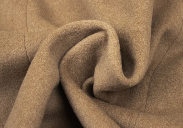 MISS BALMAIN Ribbon Design Cashmere Wool Coat K-175157_019