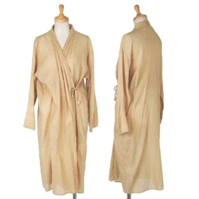 【SALE】トゥジューTOUJOURS 染めコットンロングカーディガン