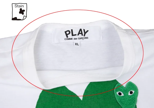 PLAY COMME des GARCONS Heart Patch Printed T-shirt K-175162_004