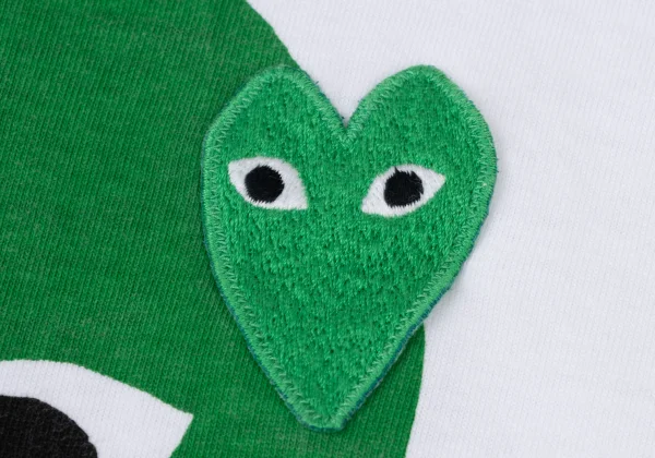 PLAY COMME des GARCONS Heart Patch Printed T-shirt K-175162_006