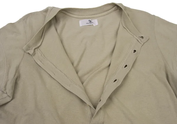 Y's for men Front Pocket Henry Neck T Shirt K-175163_005