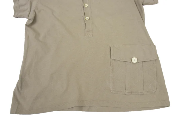 Y's for men Front Pocket Henry Neck T Shirt K-175163_008