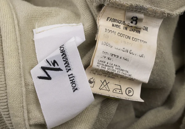 Y's for men Front Pocket Henry Neck T Shirt K-175163_013