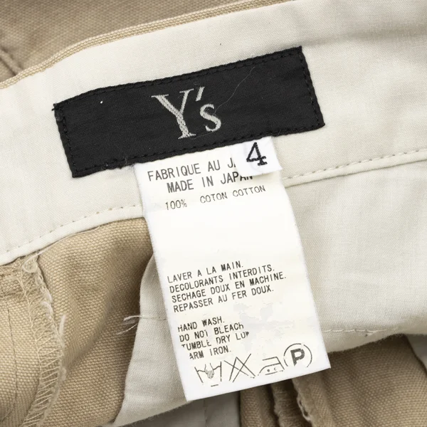 Y's for men Oxford Cotton Pants K-175165_017