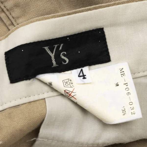 Y's for men Oxford Cotton Pants K-175165_018