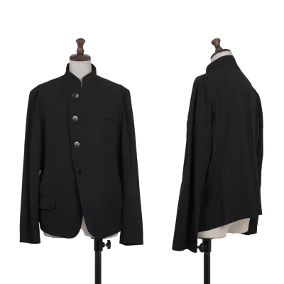 Y's Stand Collar Wool Jacket