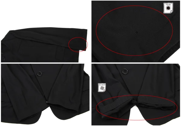 Y's Stand Collar Wool Jacket K-175168_010